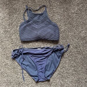 XL purple/blue color bikini bathing suit